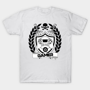 gamer emblem - gaming T-Shirt